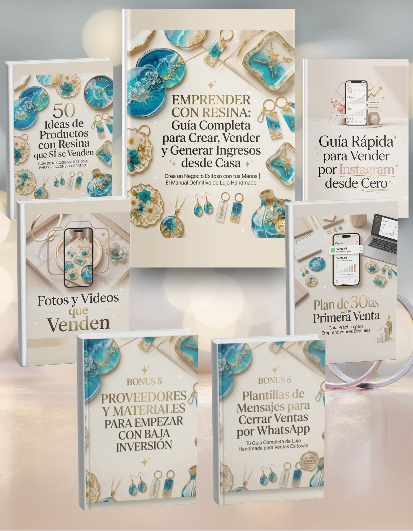 Emprendé con Resina: creá y vendé productos desde tu casa (paso a paso)